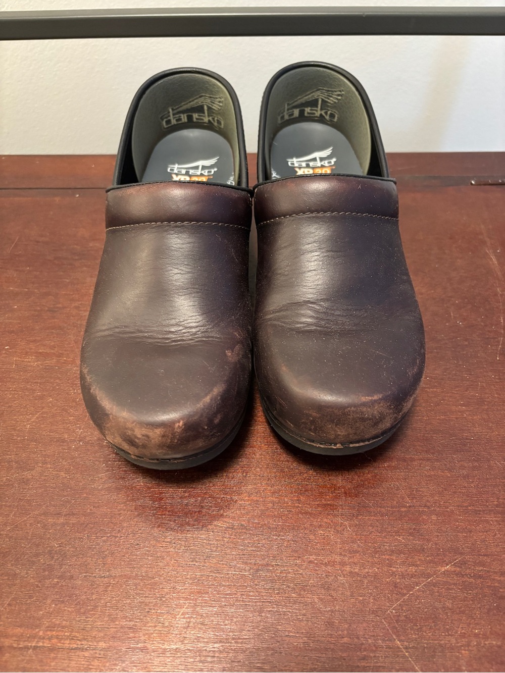 Dansko Brown Leather Clogs
